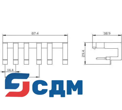 3RA2923-3DA2 Соединитель