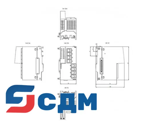 6GK5408-0GA00-8AP2 Управляемый коммутатор SCALANCE XM-400
