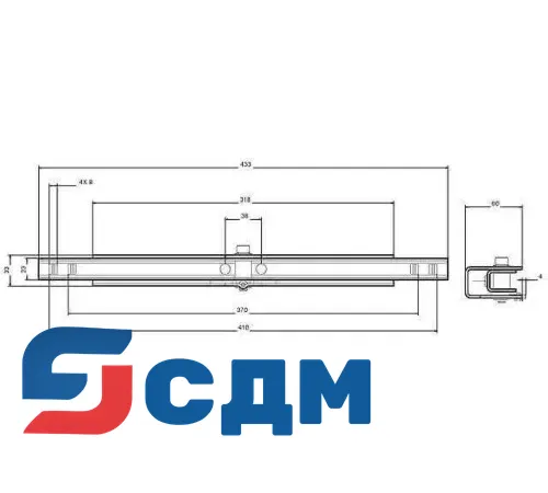 3VL9600-8LC00 Модуль взаимной блокировки задний
