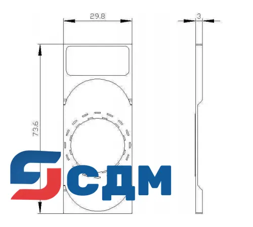 3SU1900-0AK10-0AA0 Держатели этикеток для маркировочных пластин
