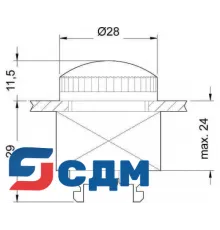 3SB3501-6BA20 Световые рассеиватели