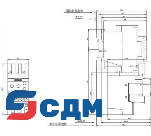 3RR2142-2AW30 Реле контроля тока