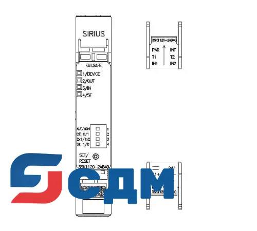 3SK1120-2AB40 SIRIUS 3SK1 Усовершенствованные базовые блоки