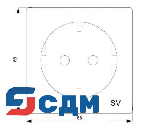 5UB1826 Розетка