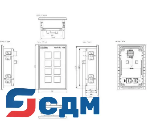 6AV36883AY360AX0 кнопочные панели Siemens SIMATIC PP.