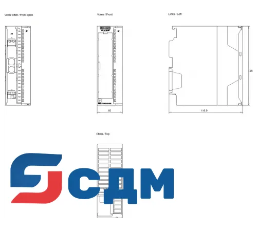 Siemens 6ES7332-7ND02-0AB0 Программируемый контроллер