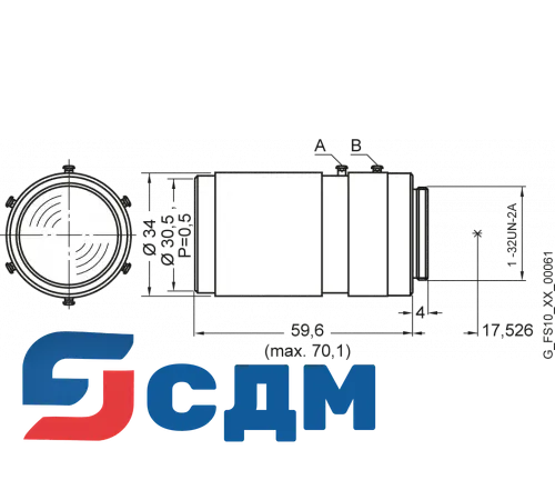 6GF9001-1BK01 Объектив