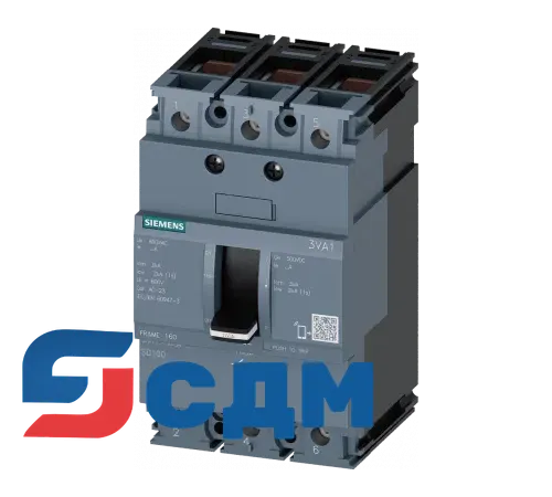 3VA1116-1AA36-0AA0 3VA Переключатели-разъединители в исполнении MCCB мощностью до 160 А