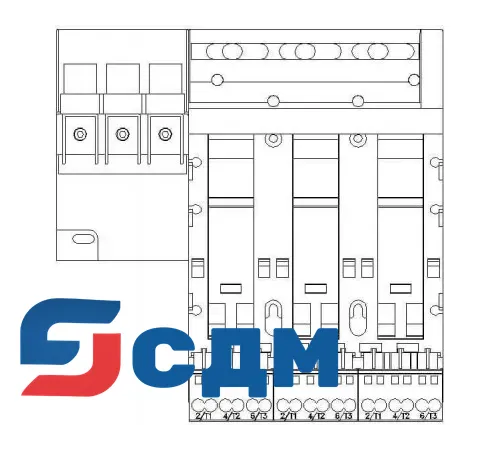3RA6813-8AC Системы ввода питания для 3RA6