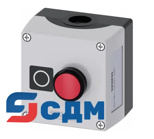 3SU1801-0AC00-2AB1 Кнопка и индикаторные лампы в корпусе