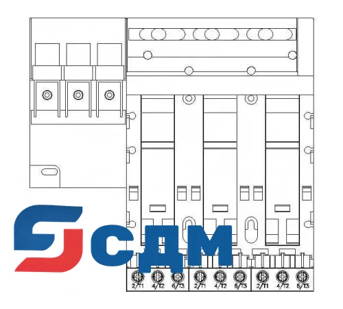 3RA6813-8AB Системы ввода питания для 3RA6