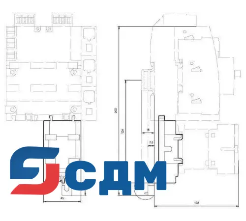 3RV1917-7AA00 3RV19 система подачи
