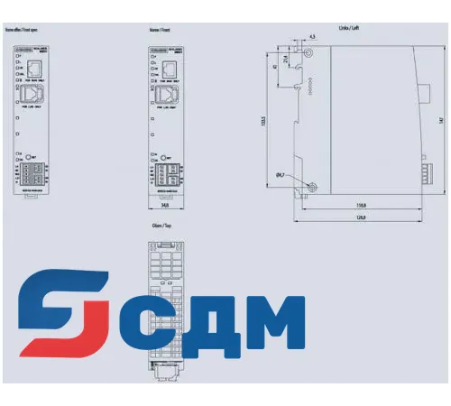 6GK5812-1AA00-2AA2 ADSL2+ роутер SCALANCE M812-1 и SCALANCE M816-1