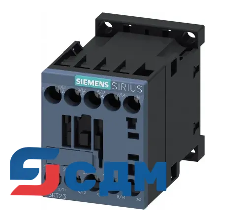 3RT2316-1AF00 Контактор для омических нагрузок SIRIUS 3RT23 (AC-1), 4-p., 4S, 18 ... 50 A
