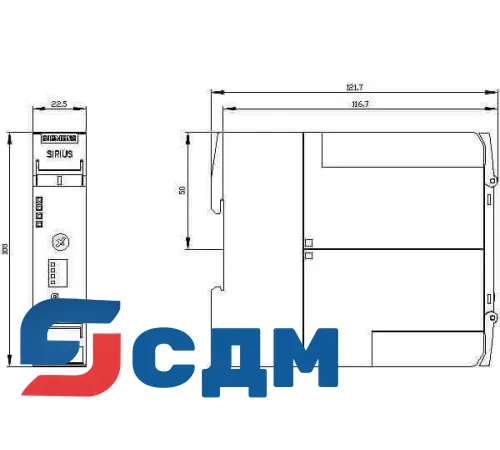 3SK1122-2CB41 SIRIUS 3SK1 Усовершенствованные базовые блоки