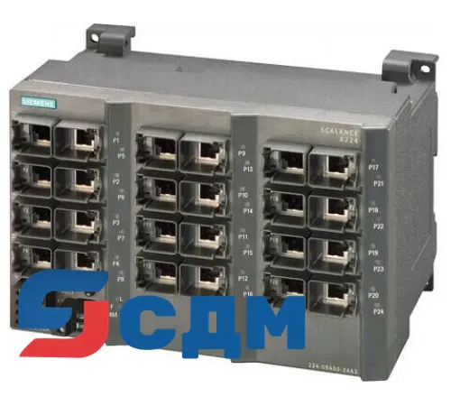 6GK5224-0BA00-2AA3 Управляемый коммутатор SCALANCE X-200
