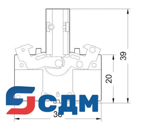 3SB3400-1RC Держатели, контакты, цоколи ламп