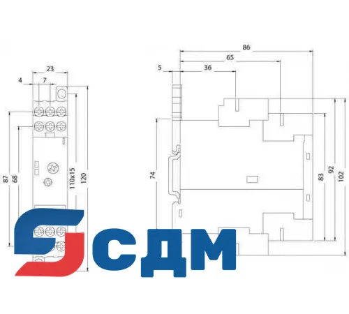 3RS1000-1CD10 Аналоговые регулируемые реле