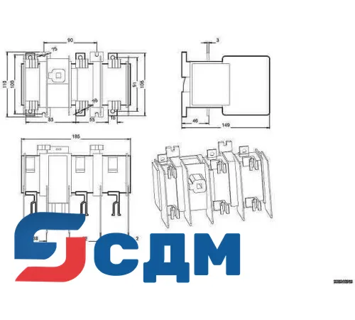 3KL5230-1AJ01 Навеска и встраивание