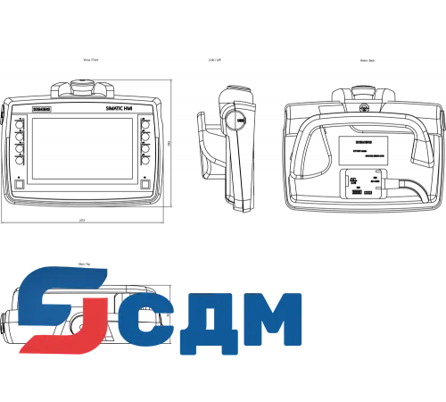 6AV2125-2GB23-0AX0 Mobile Panels 2nd Generation