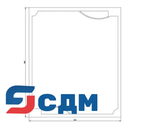 8GK9601-2KK10 Передняя крышка