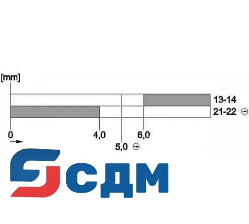 3SE5232-0BD03 Корпуса шириной 31 мм в соответствии с EN 50047