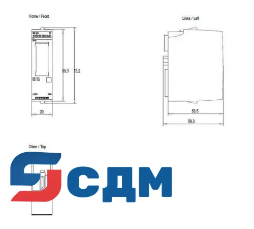 6ES7132-6HD00-2BB1 Модуль вывода дискретных сигналов