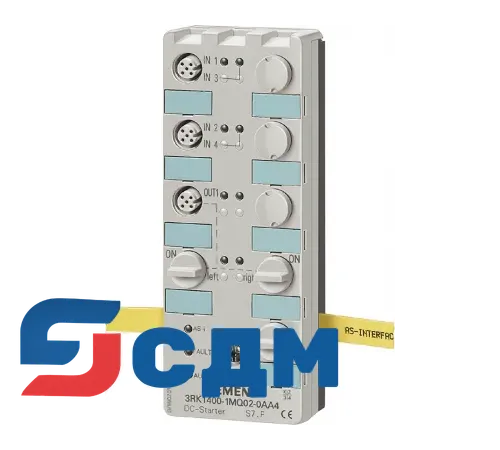 3RK1400-1MQ03-0AA4 Пускатели двигателя IP65/67 для AS-интерфейса