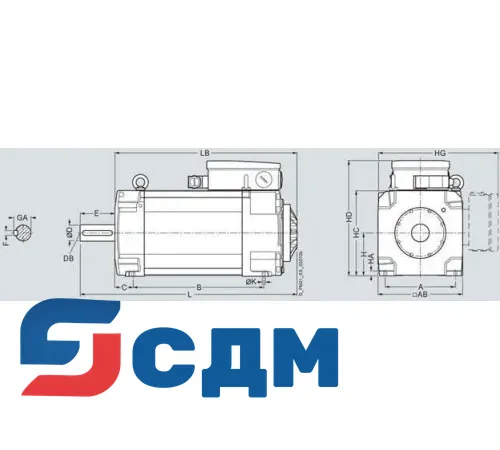 1PH8103-1.F2.-...1 1PH8 для SINAMICS S120 для производственных машин