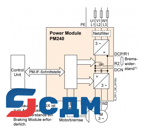 6SL3224-0BE31-1UA0 Частотный преобразователь Сименс