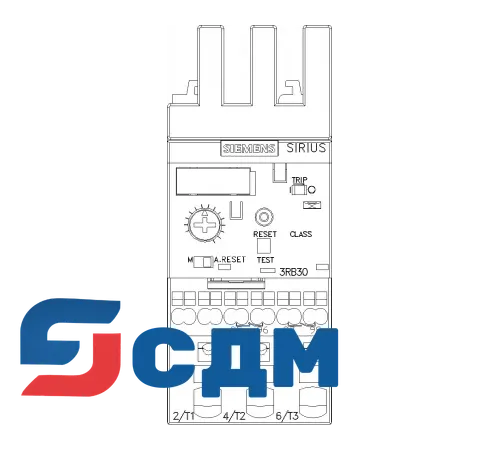 3RB3026-1PE0 3RB30, 3RB31 до 40 A для стандартных применений