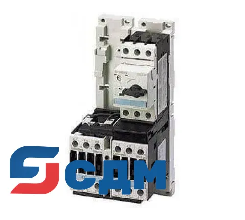 3RA1220-1GB24-0BB4 Реверсивный пускатель SIRIUS для крепления на рейке и монтажной плате