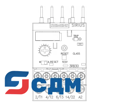 3RB3016-2SB0 3RB30, 3RB31 до 40 A для стандартных применений