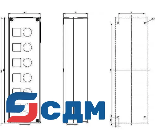 3SU1856-0AA00-0AB1 Пустой корпус