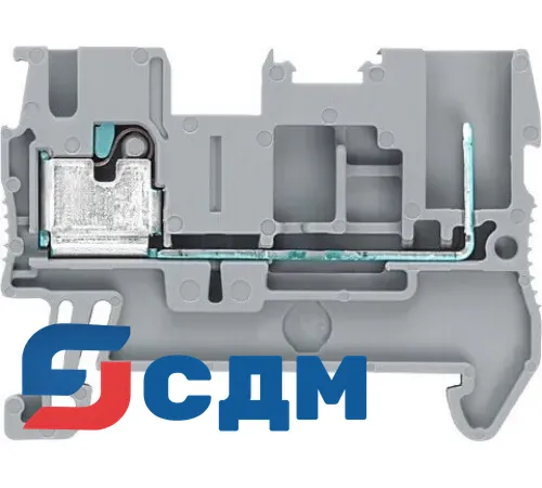 8WH5100-2PF00 Клеммы ALPHA FIX Combi 8WH5 со штыревыми контактными зажимами