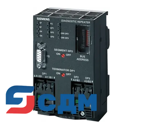 6AG1972-0AB01-4XA0 Диагностирующий повторитель SIPLUS RS 485 для PROFIBUS
