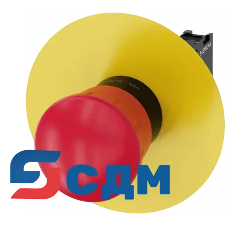 3SU1100-1HB20-1CF0 Кнопка грибовидная АВАРИЙНОЙ ОСТАНОВКИ