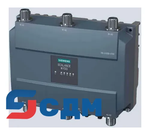 6GK5788-2GD00-0TB0 SCALANCE W788 M12 EEC для тяжелых условий эксполуатации