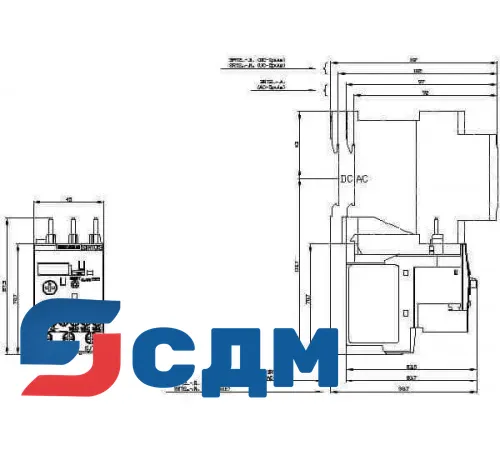 3RB3026-1QB0 3RB30, 3RB31 до 40 A для стандартных применений