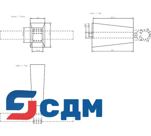 6GK5798-8MD00-0AM1 Коаксиальный кабель RCoax