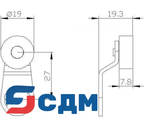 3SE5000-0AA02 Корпуса шириной 40 мм в соответствии с EN 50041