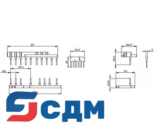 3RA2913-2BB1 Соединитель