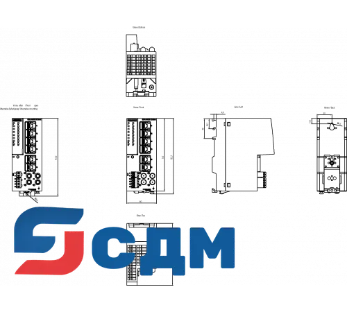 6GK5106-2BB00-2AC2 SCALANCE XC-100 неуправляемый