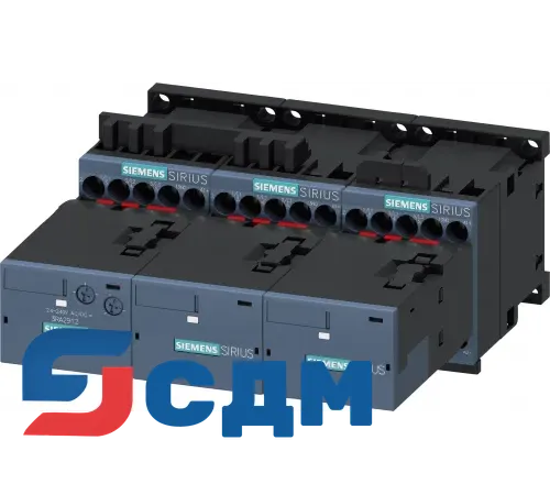 3RA2416-8XF31-1BB4 Контакторные сборки для пуска асинхронных двигателей переключением со звезды на треугольник SIRIUS 3RA24
