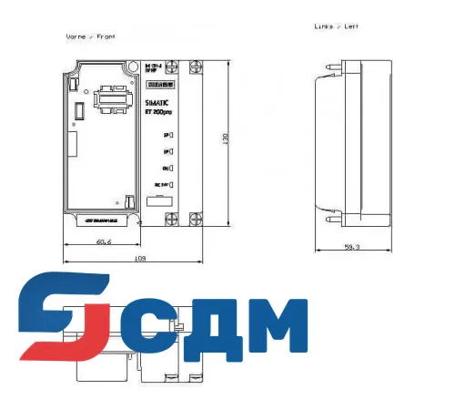 6ES7154-2AA01-0AB0 Интерфейсные модули IM 154-1 и IM 154-2