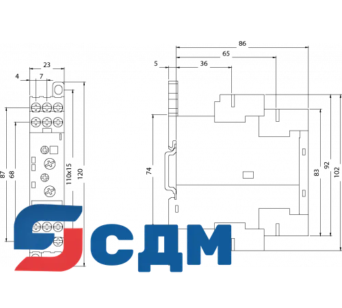 3RS1020-1DD20 Аналоговые регулируемые реле