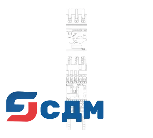 3RA2110-0FH15-1BB4 3RA21 для монтажа на адаптер сборных шин с межосевым расстоянием 60 мм