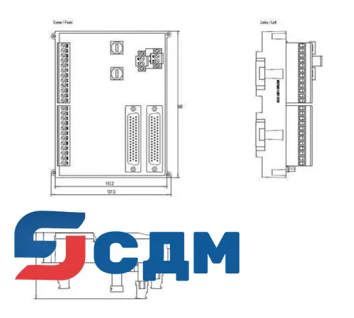 6ES7650-1AB51-2XX0 Терминальный модуль SIMATIC PCS 7 MTA
