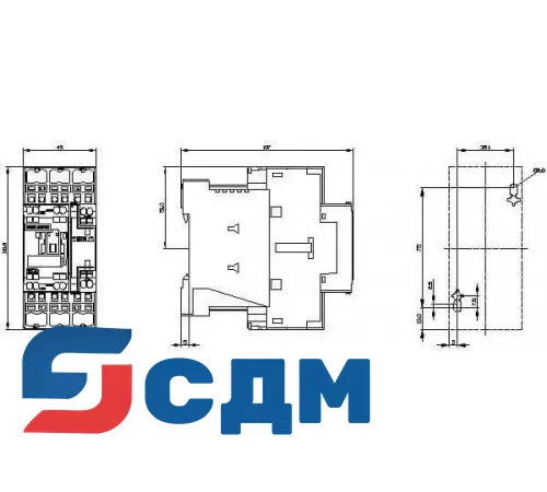 Контактор Siemens 3RT2024-2BB40