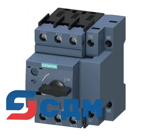 3RV2121-4EA10 Для защиты электродвигателей с функцией реле перегрузки